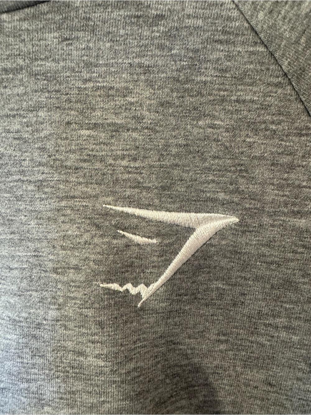 Gymshark Pullover Hoodie Women’s Small Heather Gray Athletic Athleisure Sweater - Picture 5 of 9